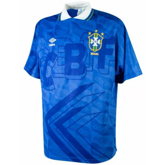 Camisa II Seleção do Brasil 1992 Retrô