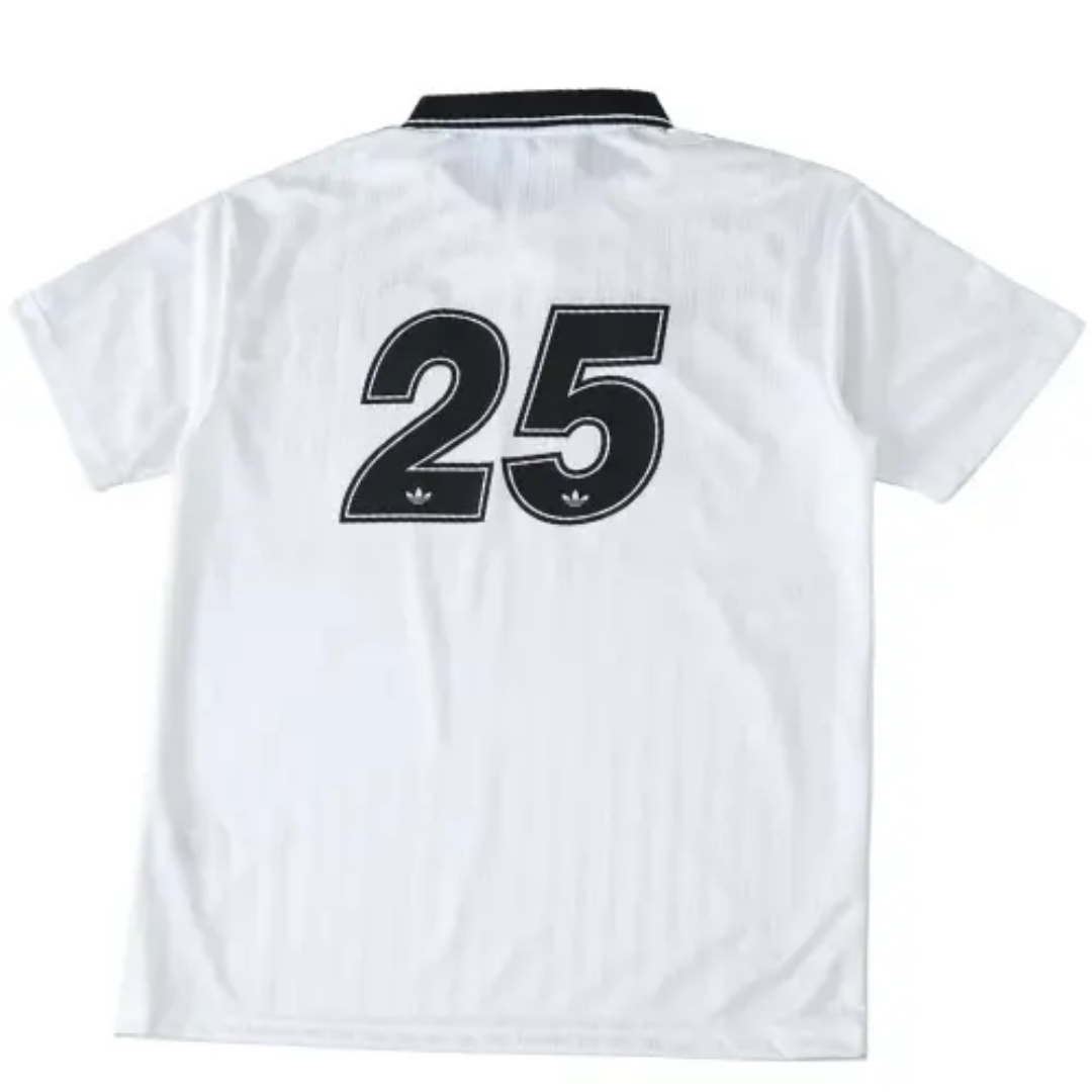 Camisa Adidas Oasis Tour Jacquard White/Black Torcedor