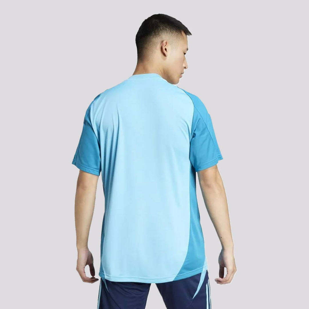 Camisa Adidas Flamengo Treino 2025 Jogador Azul