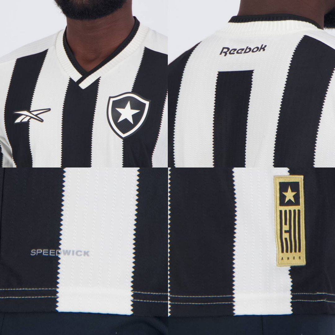 Camisa Botafogo Home 2024/25 Torcedor Masculina