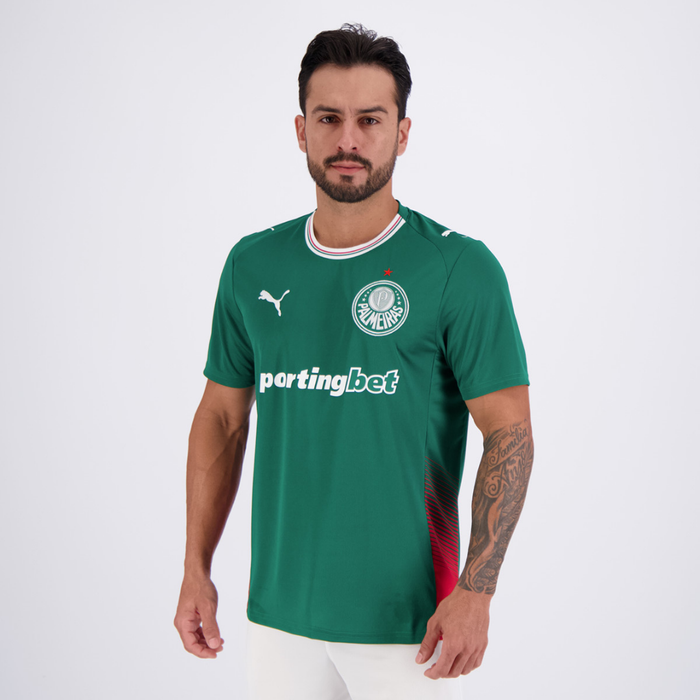 Camisa Puma Palmeiras I 2026 Torcedor Masculina