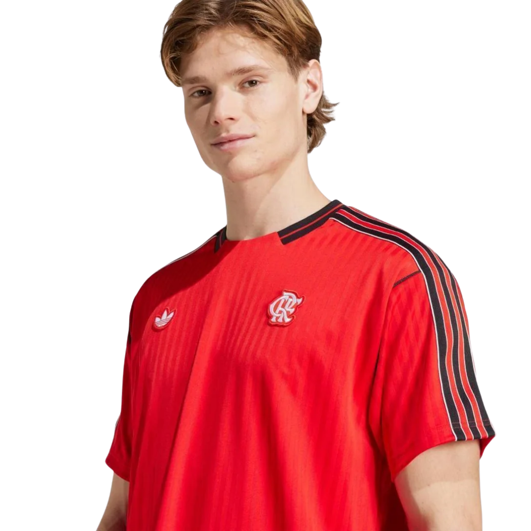 Camisa Flamengo Terrace Icons Adidas Vermelho