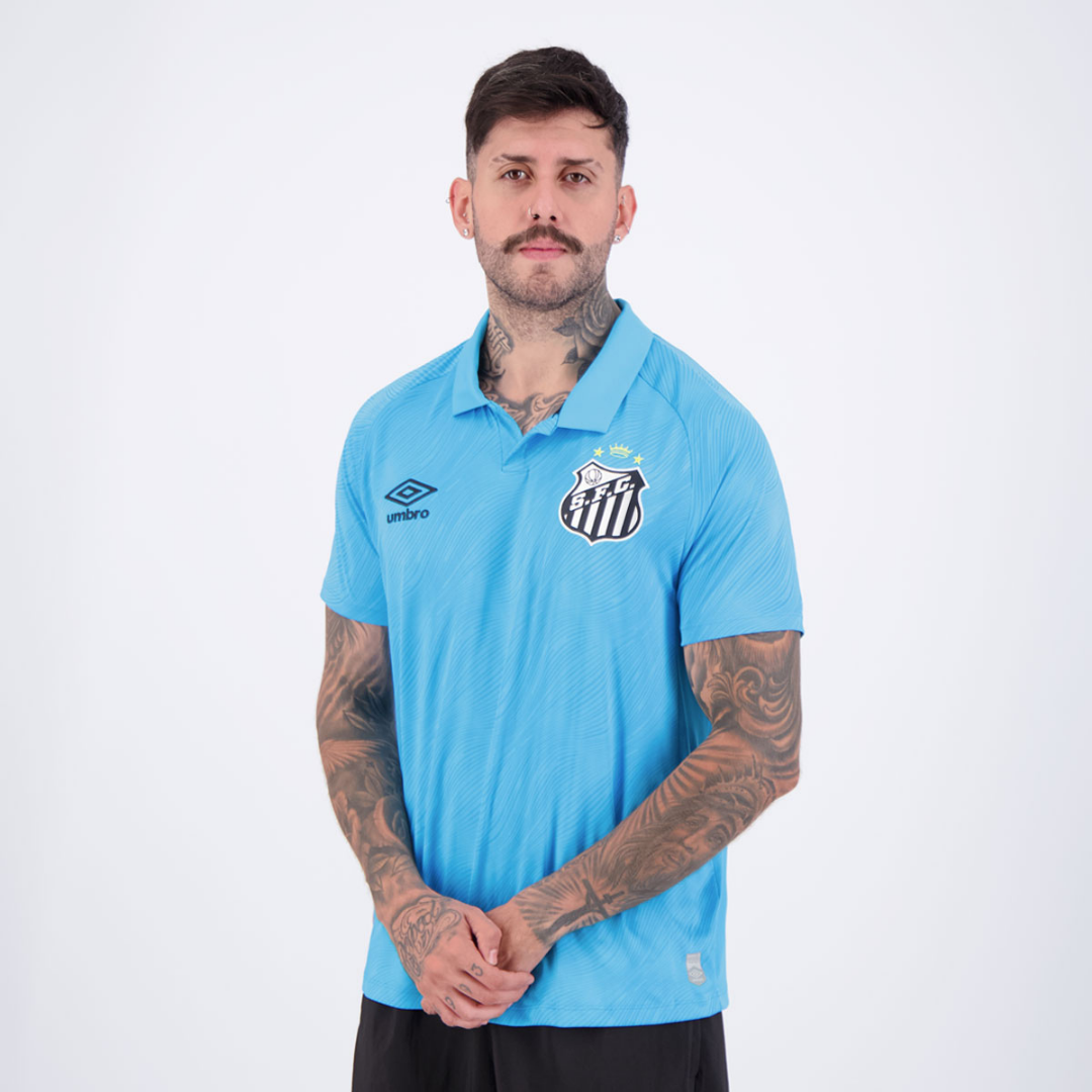 Camisa Santos Edição Especial 2025 Azul Masculina
