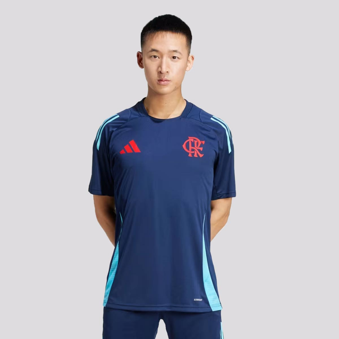 Camiseta de Treino do CR Flamengo Tiro 24 Adidas Masculina