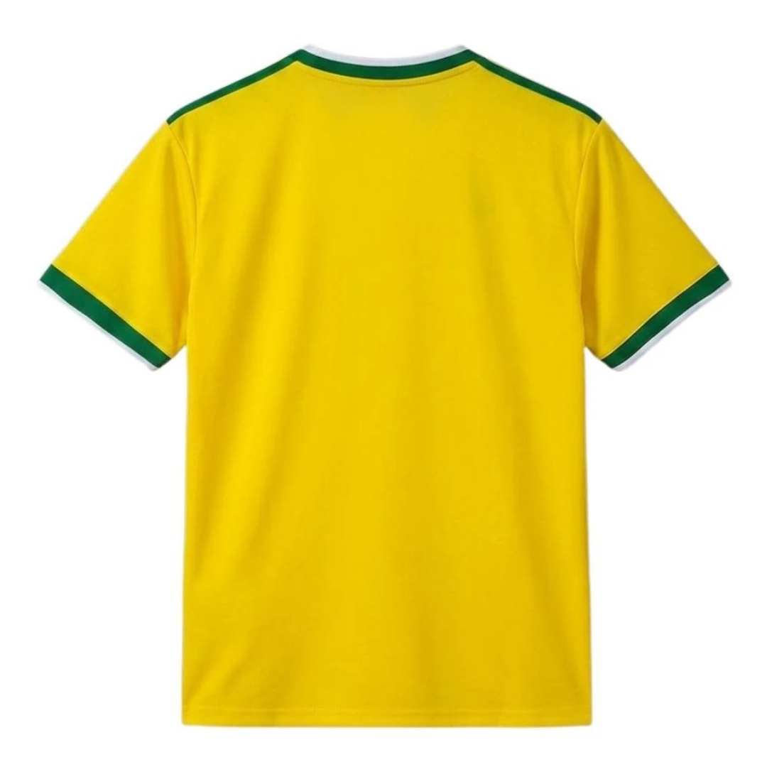 Camisa Masculina Flamengo Brasil 2026/2027 Amarela Torcedor