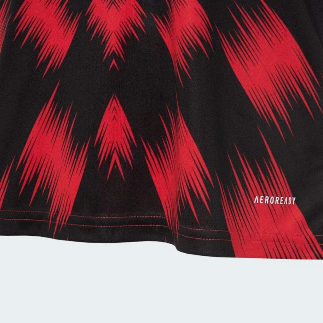 Camiseta do Flamengo 25/26 Pré Jogo adidas