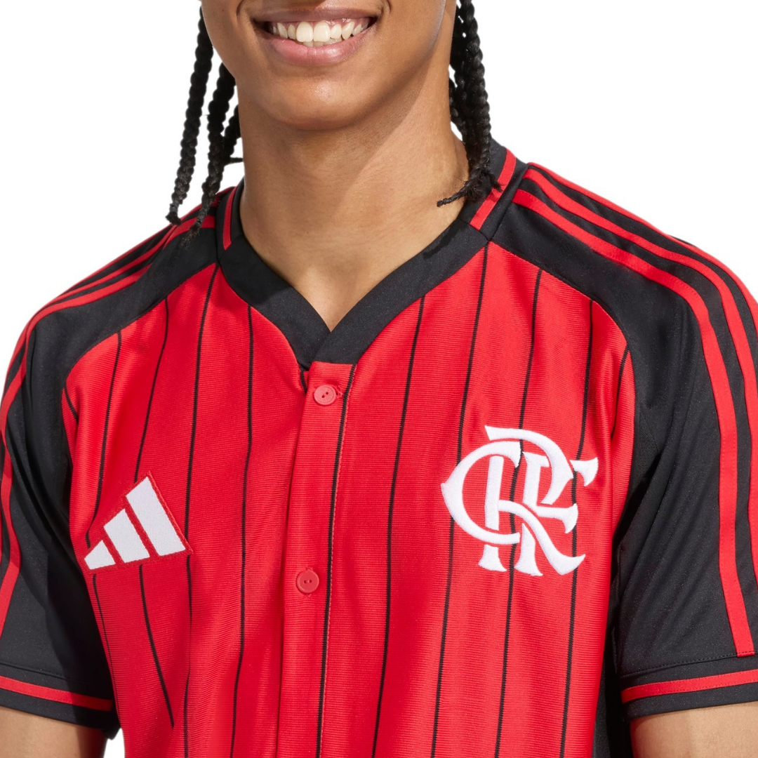 Camisa Masculina do Flamengo US adidas Torcedor