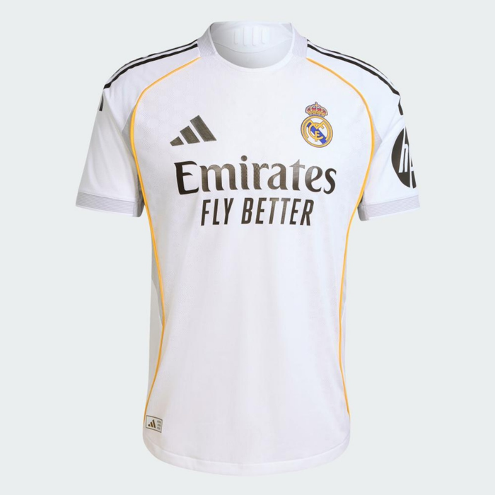 Camisa Masculina Real Madrid I 2025/2026 Adidas Torcedor