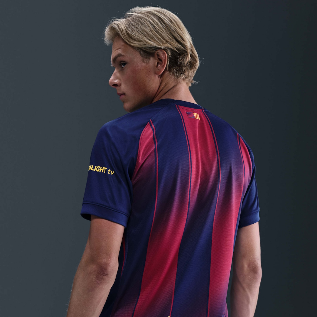 Camisa Barcelona I 25/26 Torcedor Nike Masculina