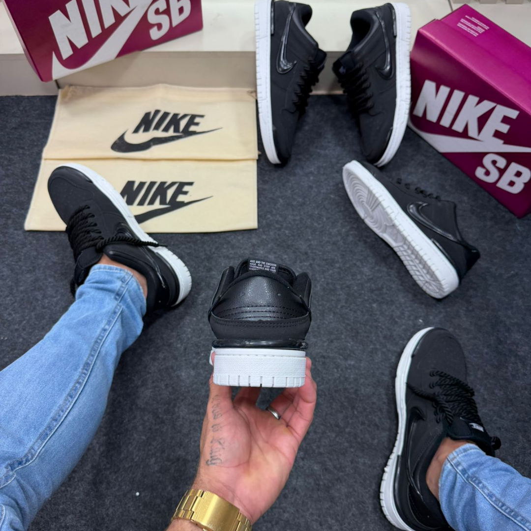 Tênis Nike SB Dunk Low Twist Preto e Branco