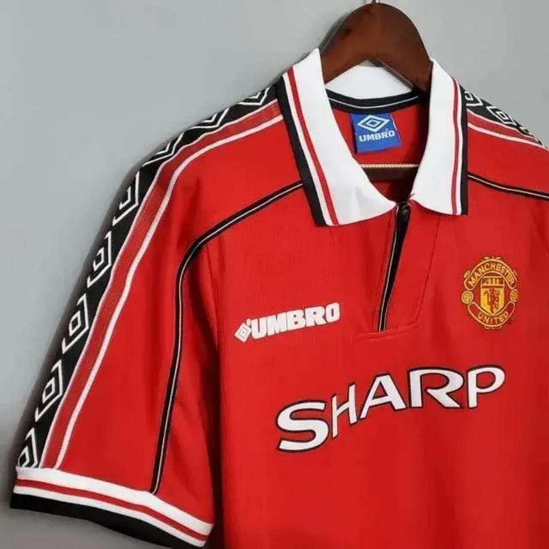 Camisa Manchester United Oficial 1 1998/1999 Beckham 7
