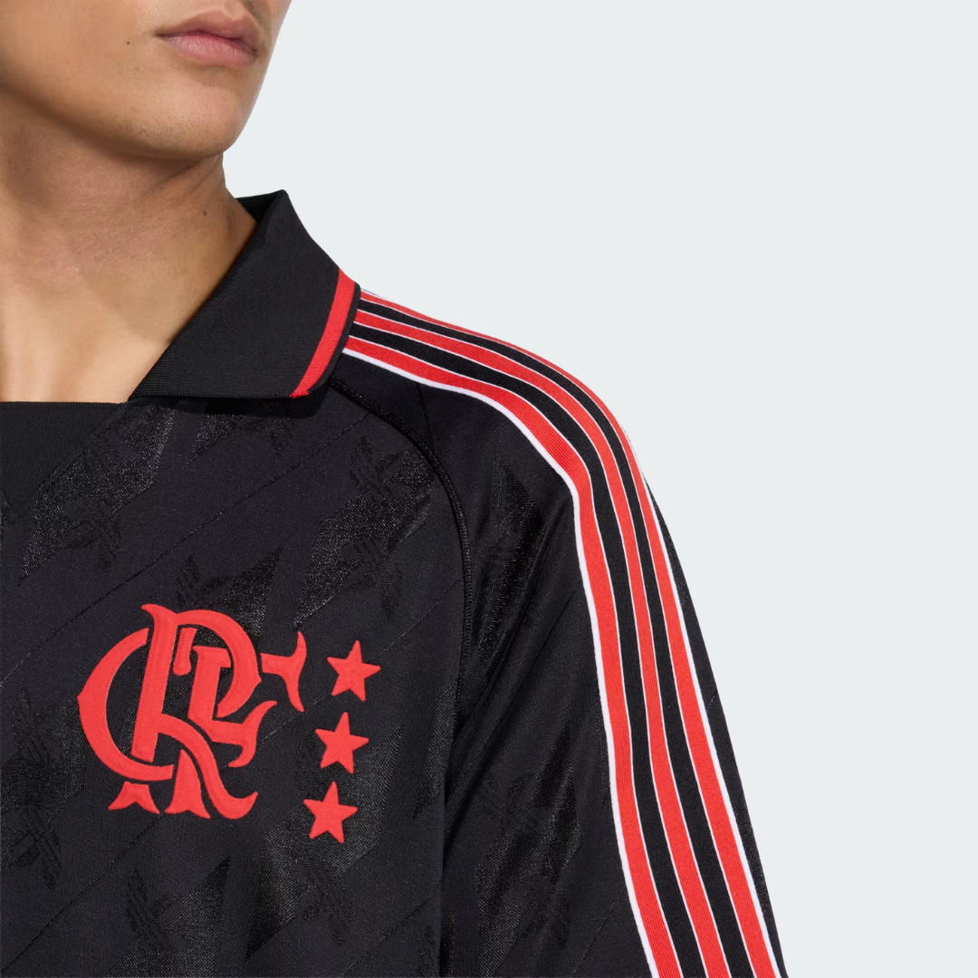 Camisa CR Flamengo LFSTLR Preta Masculina