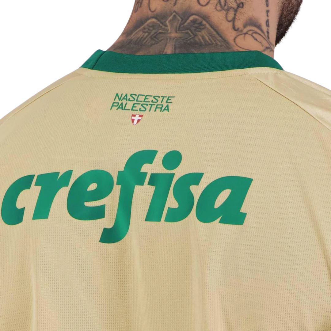 Camisa Puma Palmeiras III 2024 Amarela Masculina
