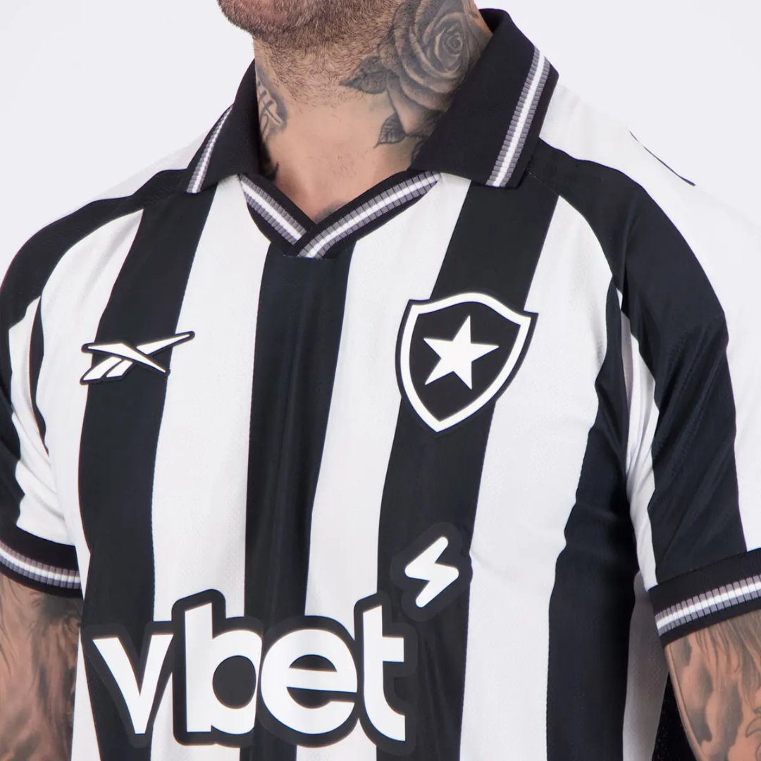 Camisa do Botafogo I 2025 Torcedor Masculina