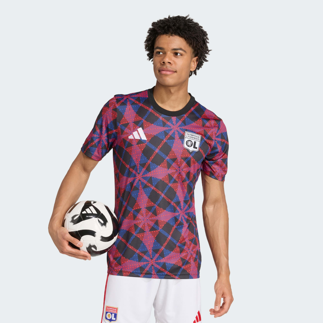 Maillot pré-match Olympique Lyonnais 25/26