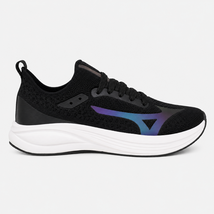 Tênis Mizuno Wave Vista Preto e Branco