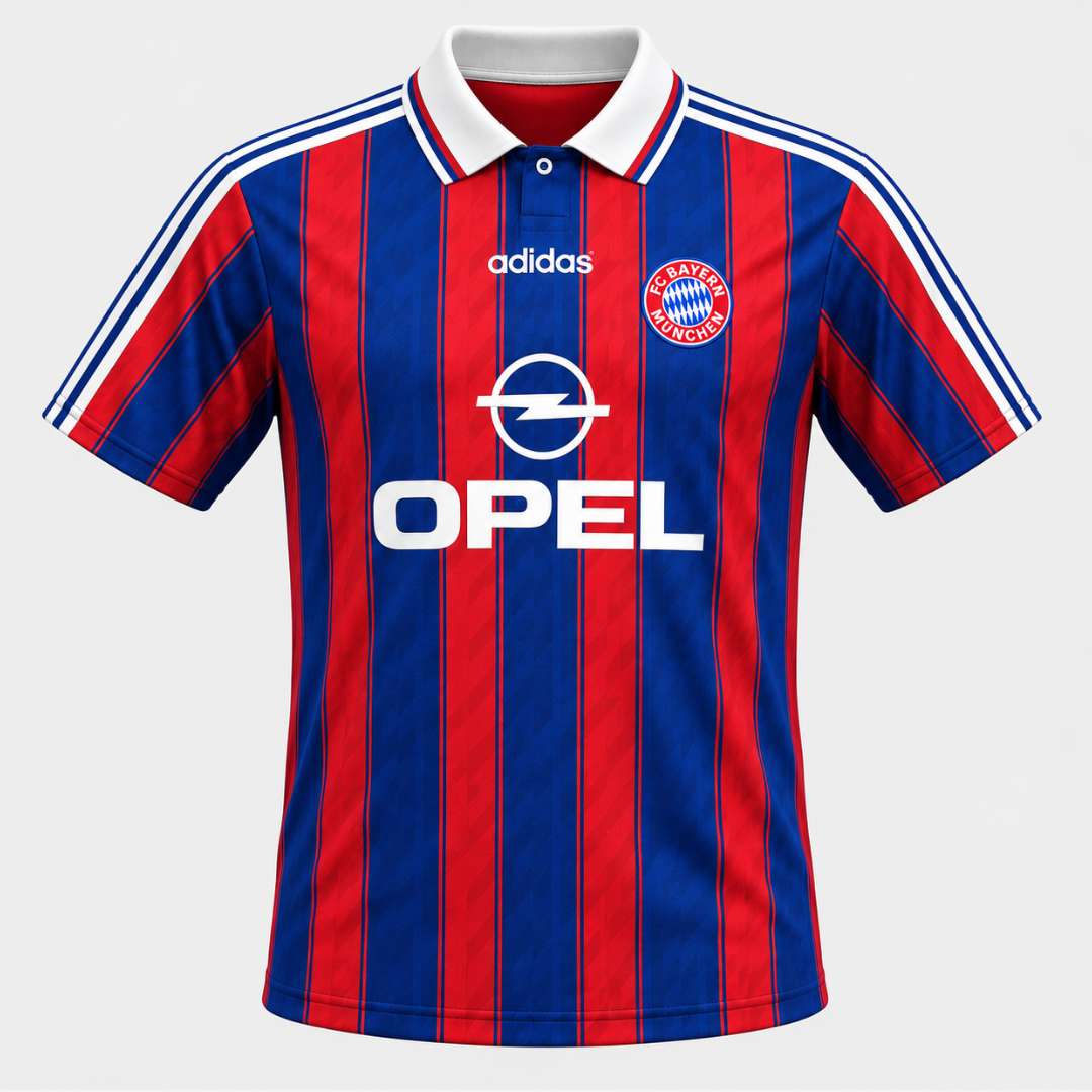 Camisa Bayern de Munique Década de 90 Retrô Torcedor