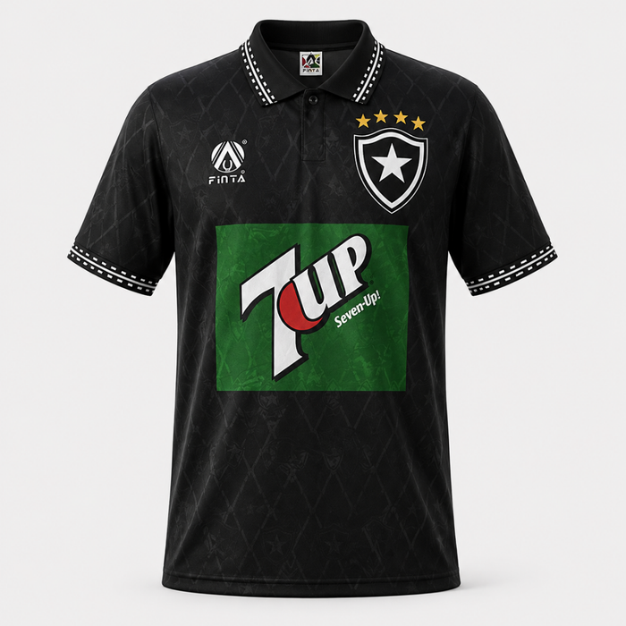Camisa Preta Retrô Botafogo 1995/1996 Torcedor Masculina