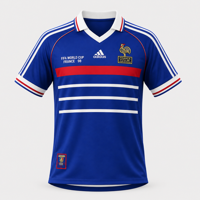 Camisa Retrô França 1998 Torcedor Masculina