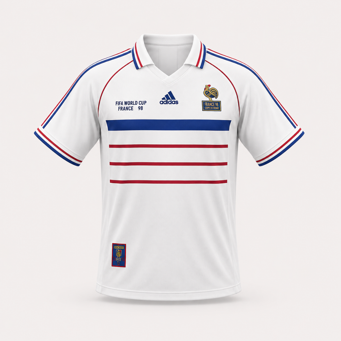 Camisa França Retrô Copa do Mundo 1998 Torcedor Masculino