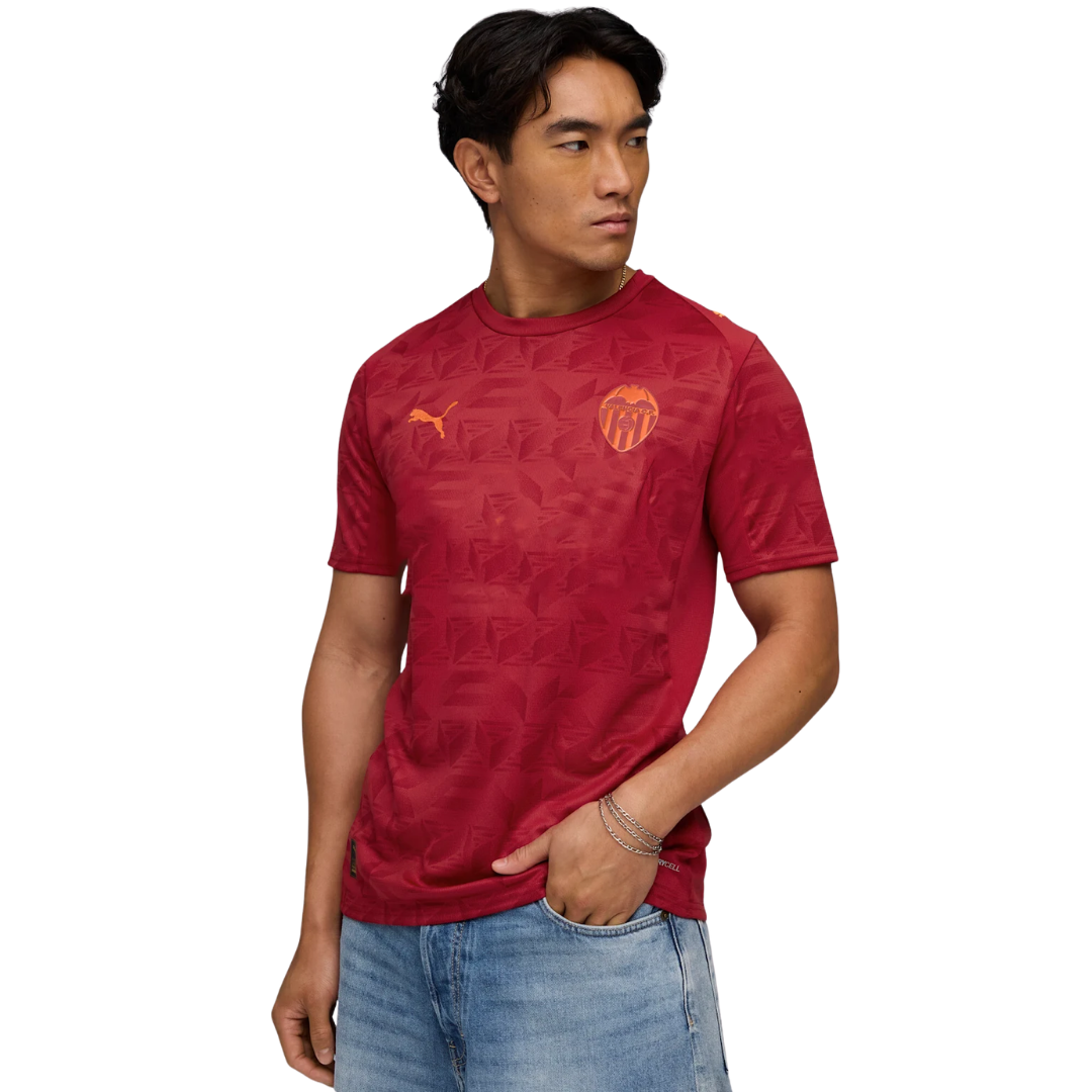 Camisa Valencia CF 2025/26 Away Jersey Torcedor Masculina