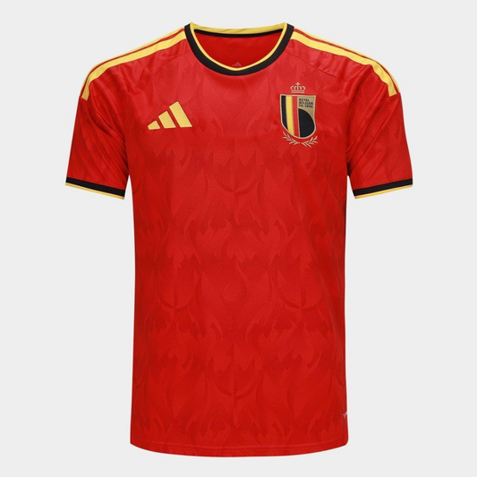 Camisa Seleção Bélgica Home Torcedor 2026 S/N Adidas Masculina