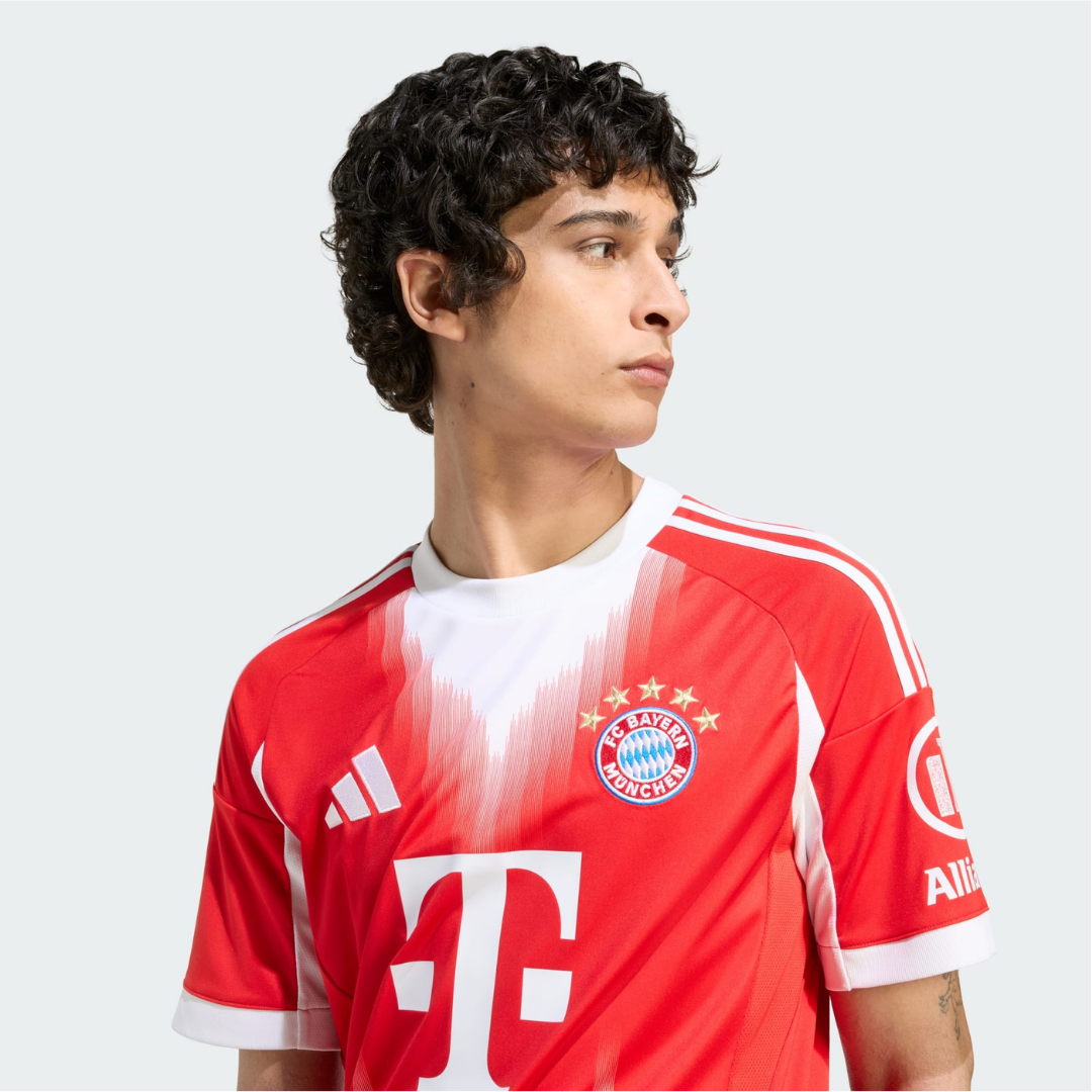 Camisa I FC Bayern 25/26 Torcedor Masculina