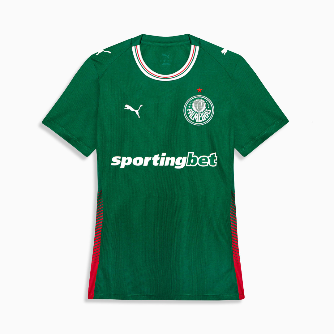 Camisa Palmeiras HOME 2026 Torcedora Feminina