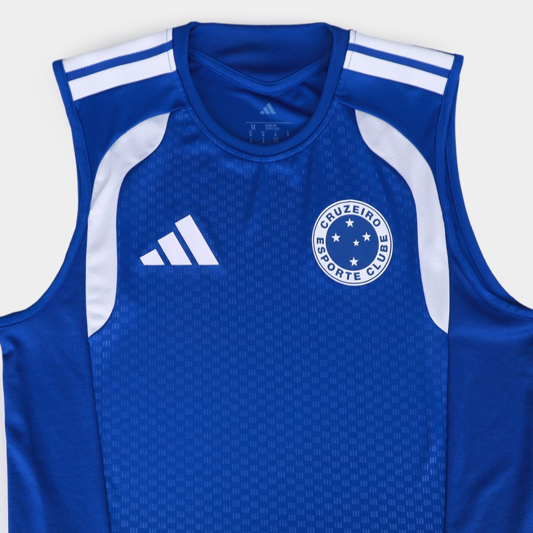 Regata Cruzeiro 26/27 Treino Adidas Torcedor Masculina