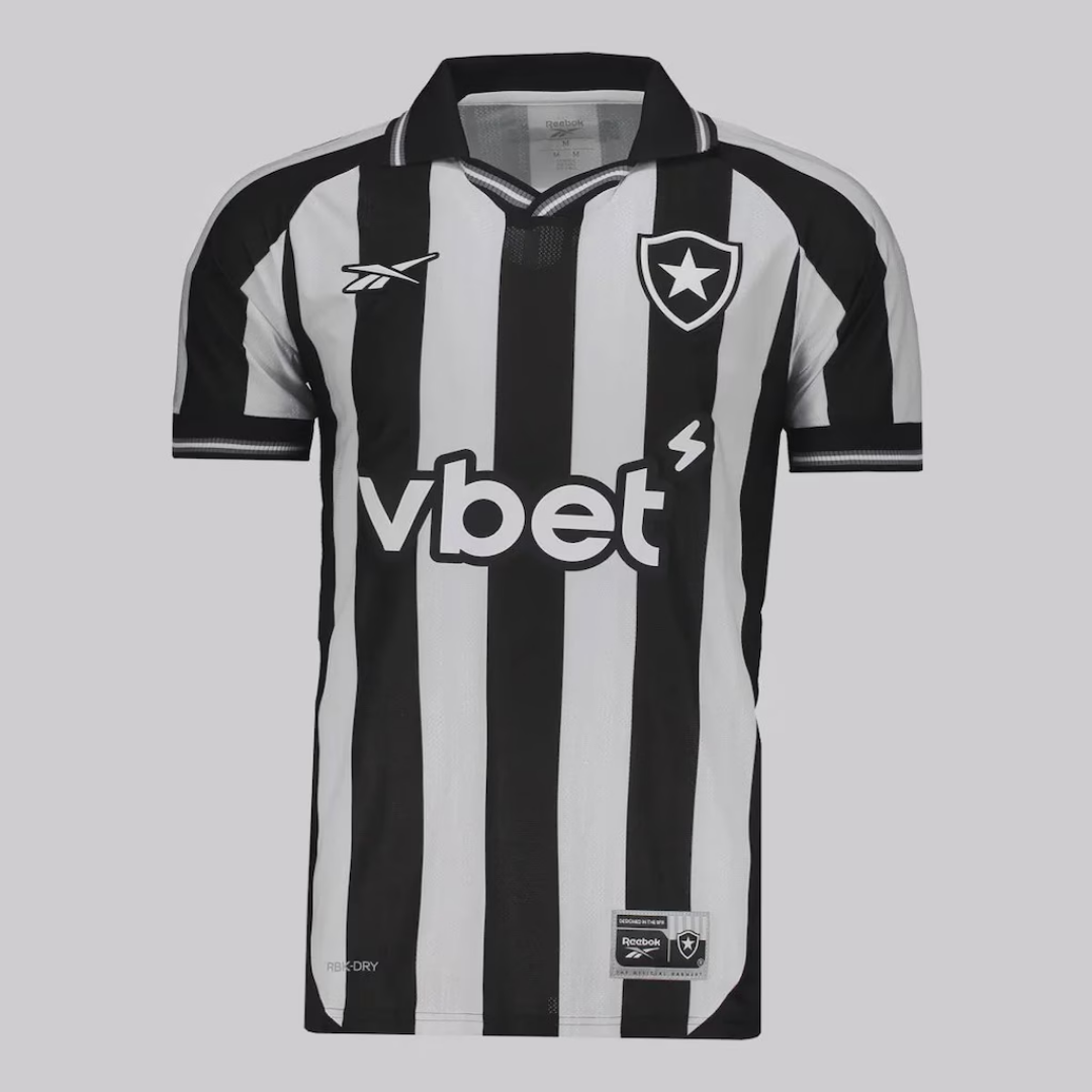 Camisa do Botafogo I 2025 Torcedor Masculina