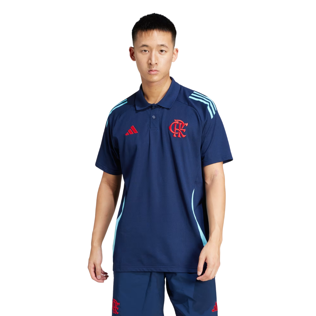 Camisa Polo Algodão CR Flamengo Tiro 24 Masculina