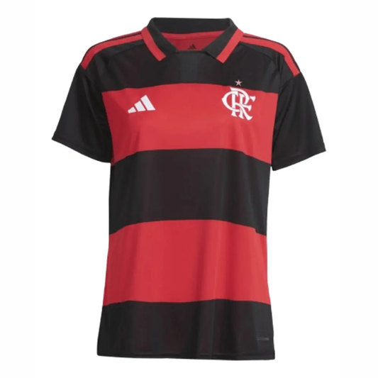Camiseta Feminina Adidas Flamengo I 2026/2027  Torcedora