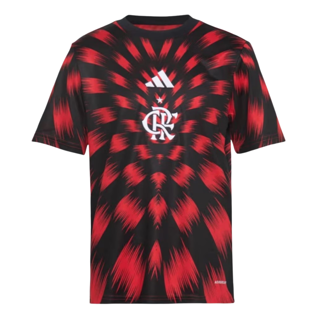 Camiseta do Flamengo 25/26 Pré Jogo adidas