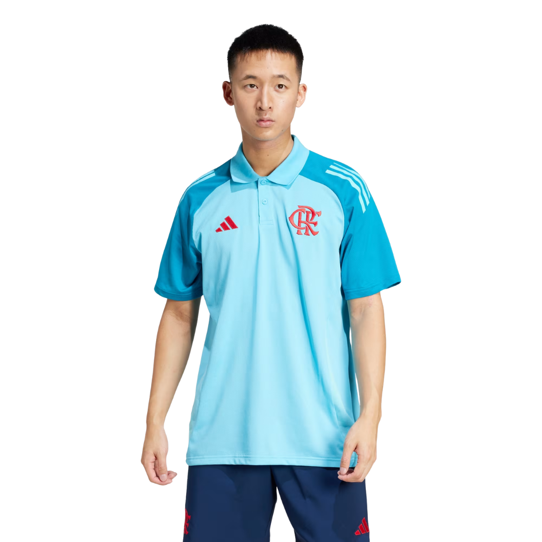 Camisa Polo Algodão CR Flamengo Tiro 24 Masculina