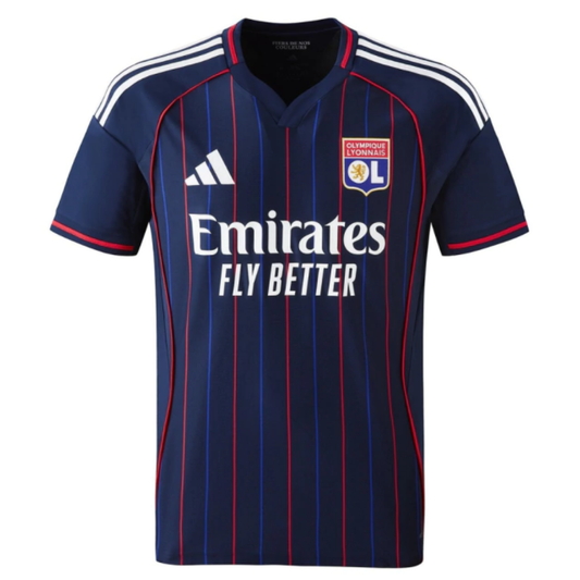 Camisa Masculina Olympique Lyonnais II 25/26 Torcedor Azul