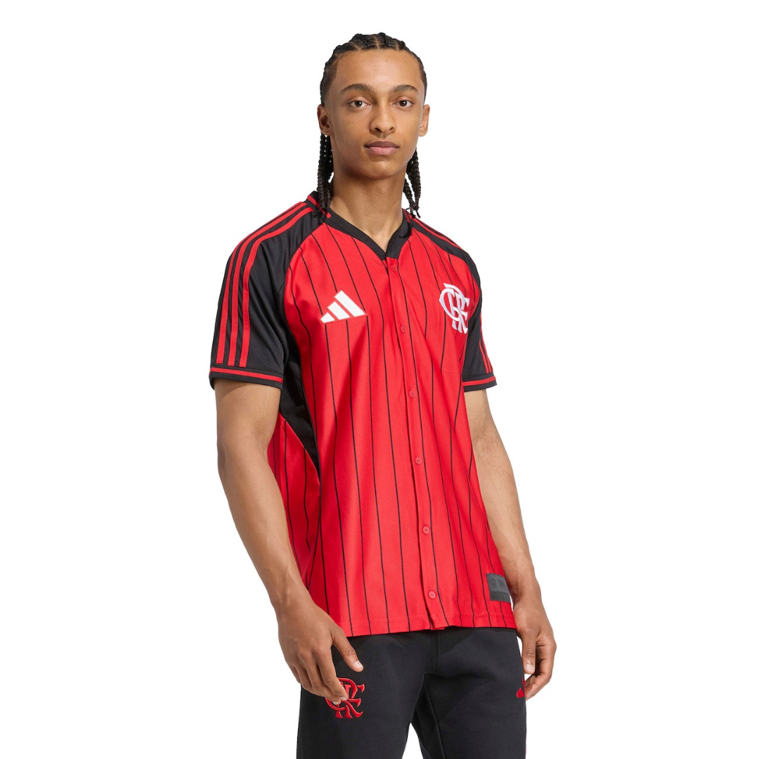 Camisa Masculina do Flamengo US adidas Torcedor