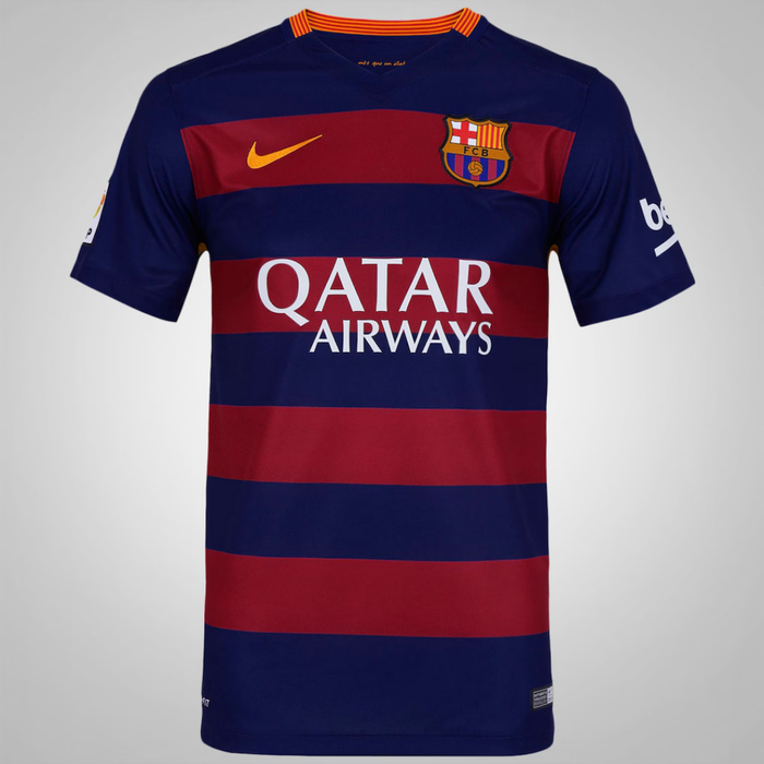 Camisa Retrô Barcelona I 15/16 Nike Masculina Torcedor