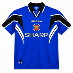 Camisa Retrô Manchester United 1996/1997 Azul Torcedor