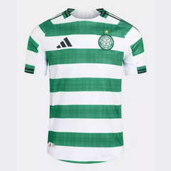 Camisa Masculina Celtic 2025/26 Torcedor Verde Branca