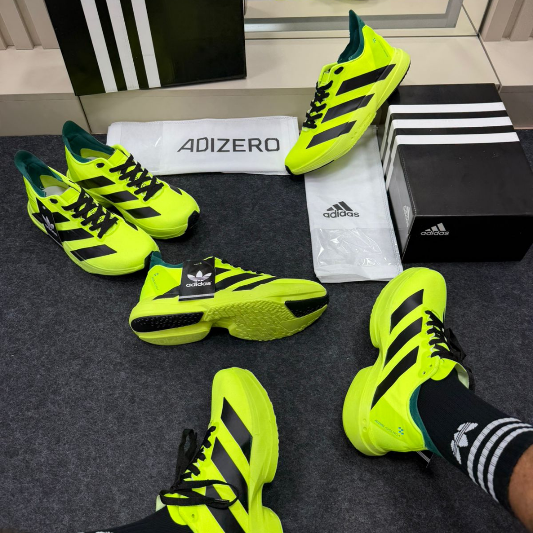 Tênis Adidas Adizero Adios Pro 4 Verde Preto