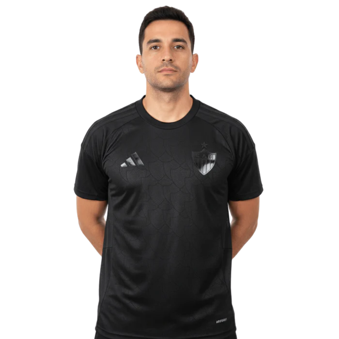 Camisa Atlético Mineiro All Black 25/26 Torcedor Masculina
