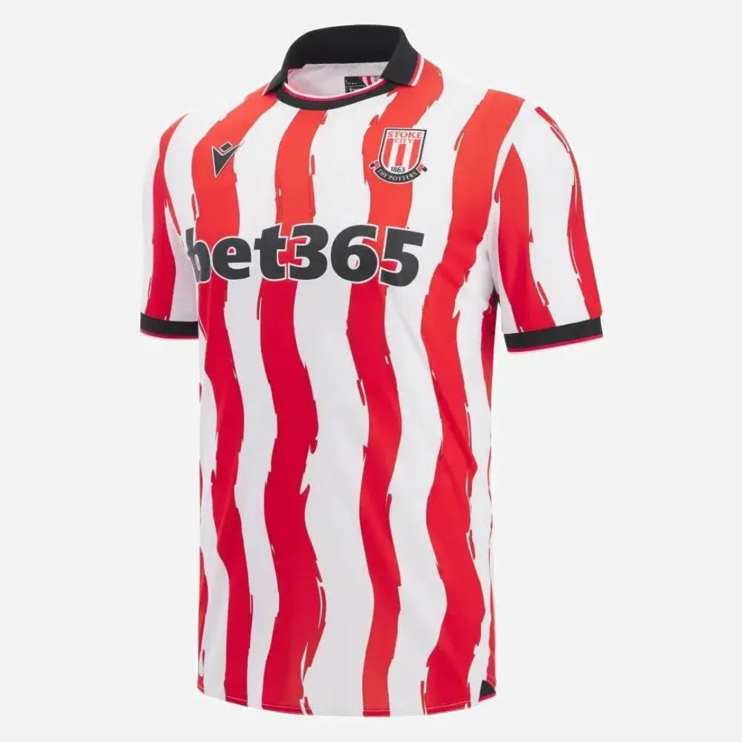 Camisa Macron Stoke City Home Torcedor Masculina