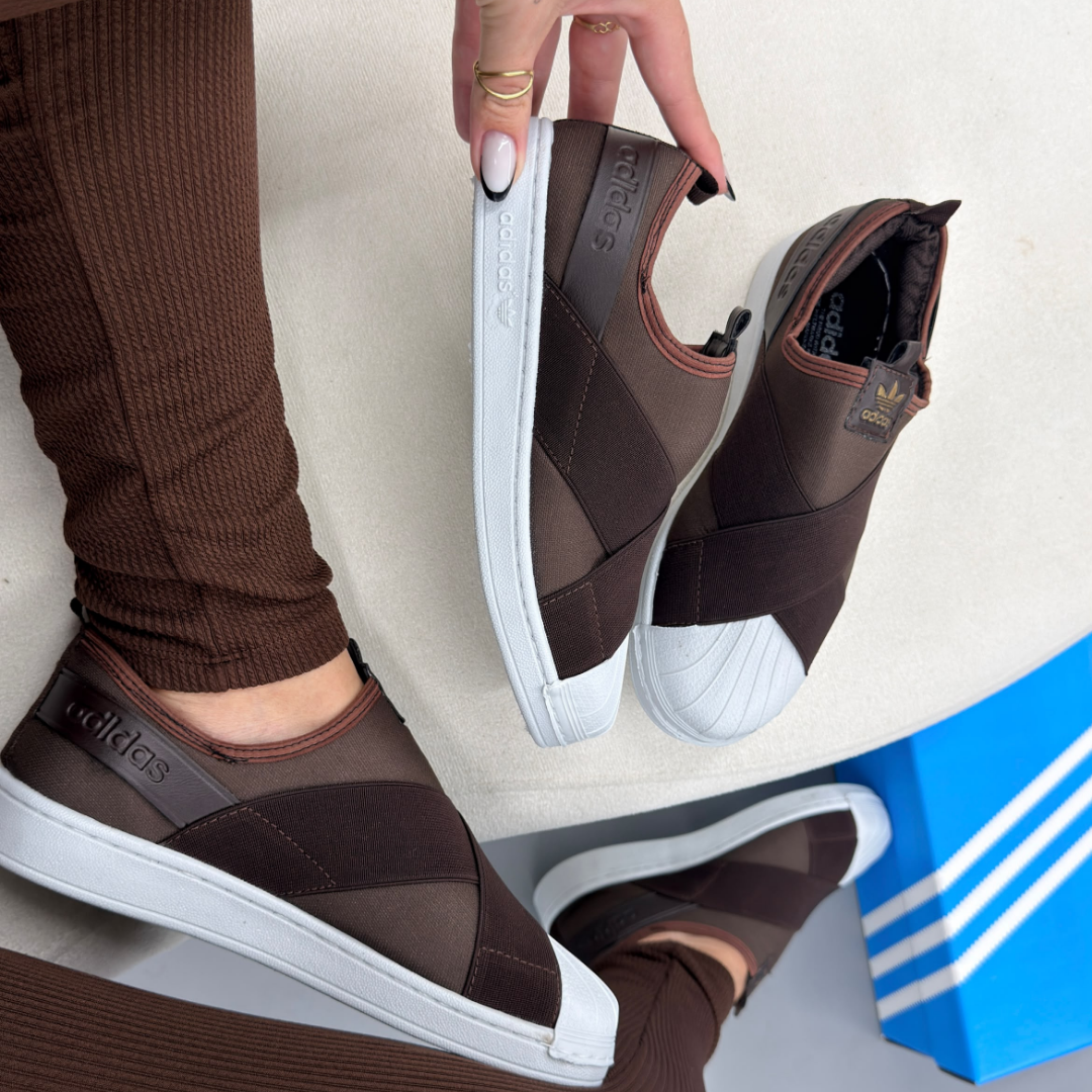 Tênis Feminino Adidas Slip On