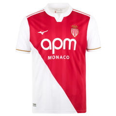 Camisa Home Jersey AS Monaco 25/26 Masculina Torcedor