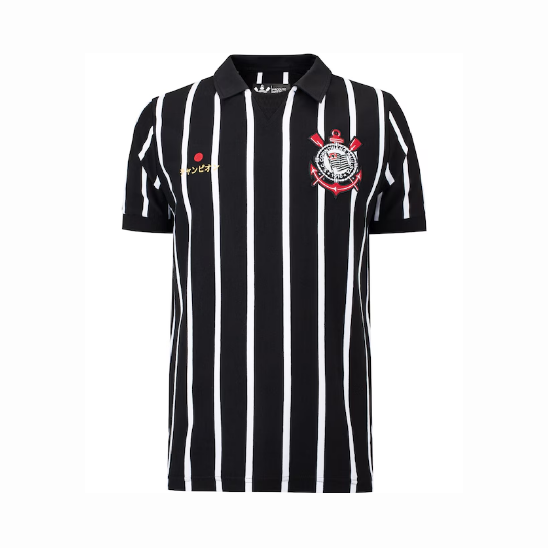 Camisa Corinthians Coimbra Retrô Masculina