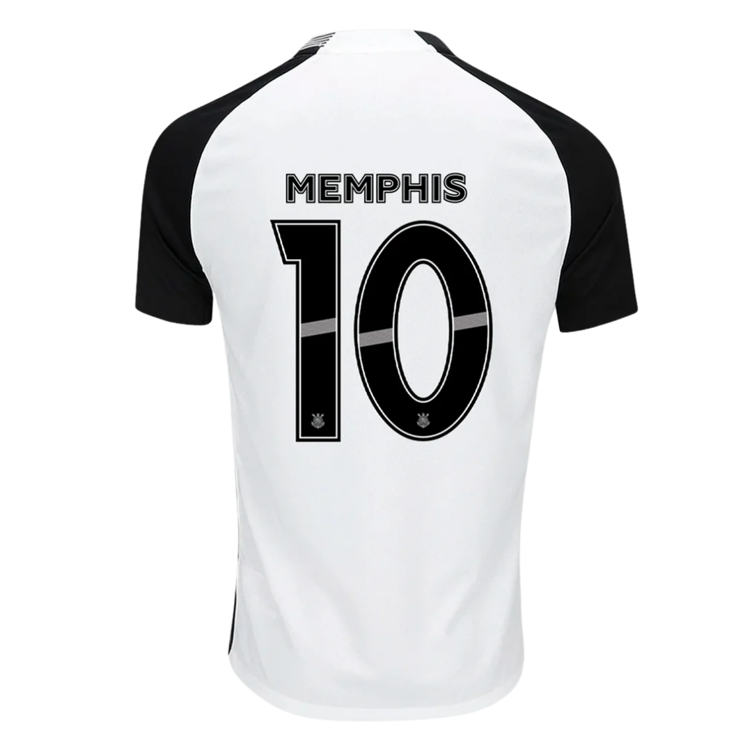 Camisa Corinthians I 25/26 Memphis N° 10 Torcedor Nike Masculina