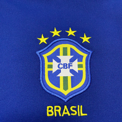 Camisa Seleção Brasil Retro 1998 II Azul Nike
