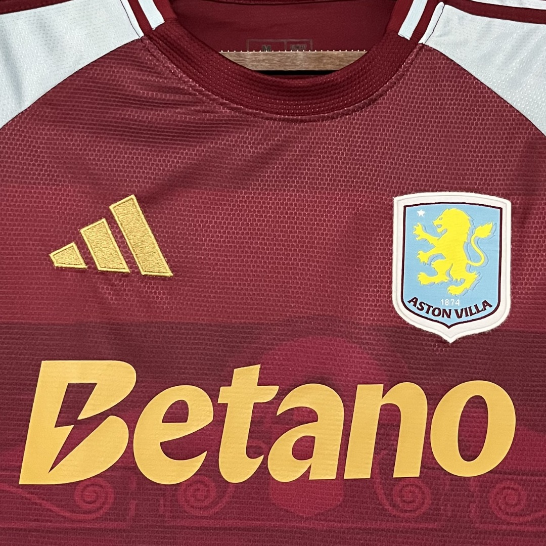 Camisa Masculina Aston Villa FC I 25/26 adidas
