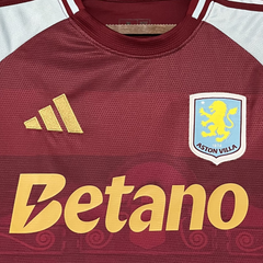 Camisa Masculina Aston Villa FC I 25/26 adidas