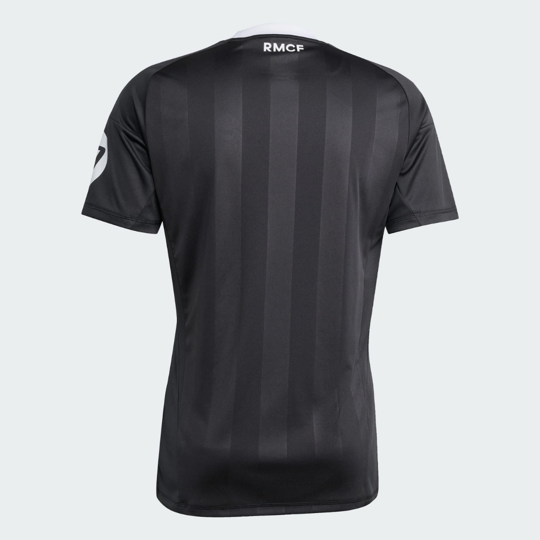 Camisa Goleiro Real Madrid 25/26 Adidas Preta Masculina Torcedor